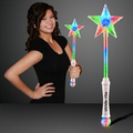 5 Day Custom Light Up White Super Star Princess Wand